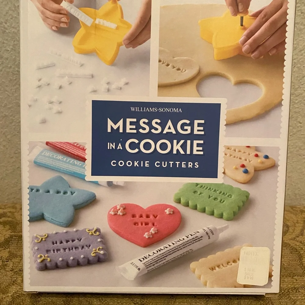 Rare All Occasions Message in a Cookie Williams Sonoma NIB
